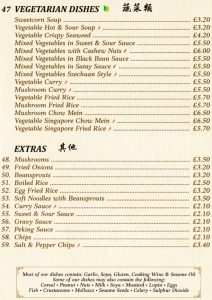 Pateley Chinese Takeaway Menu - Pateley Bridge